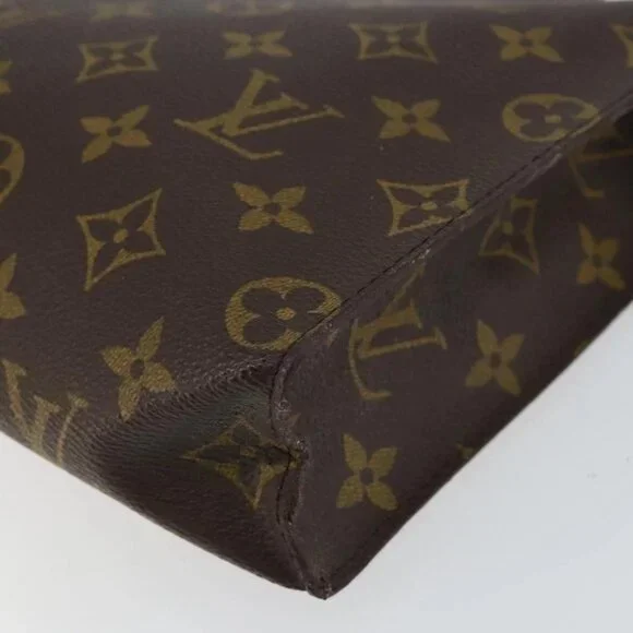 LOUIS VUITTON Monogram Poche Toilette 26 Pouch M47542 LV Auth 152073 - Picture 13 of 16